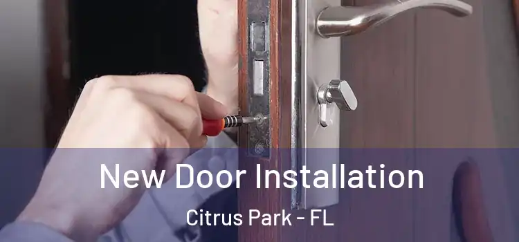 New Door Installation Citrus Park - FL