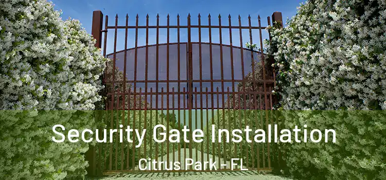Security Gate Installation Citrus Park - FL